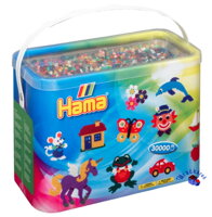 Hračky HAMA Korálky Mix MIDI 30.000 ks.