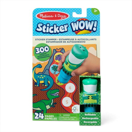  STICKER WOW! DINOSAURUS