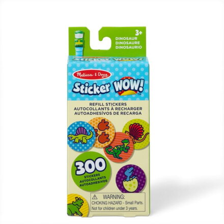 STICKER WOW! Náplň DINOSAURUS