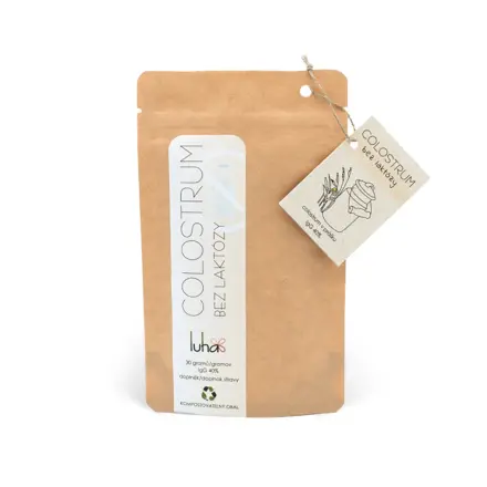 Colostrum bez laktózy, IgG 40%, 30 gramov