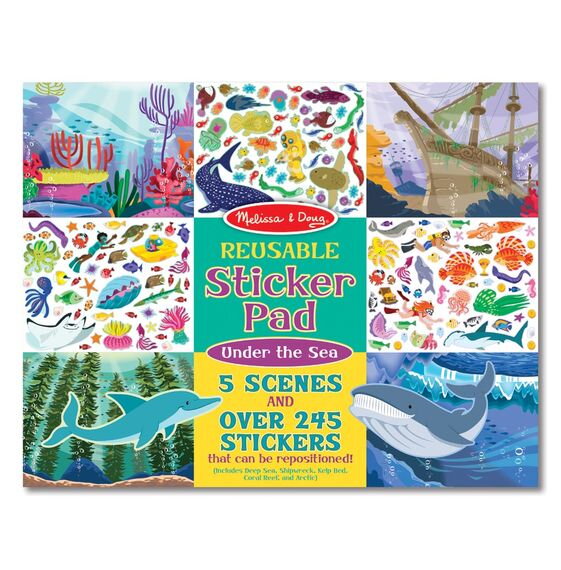Melissa & Doug - Blok s adhéznymi samolepkami - More. Melissa & Doug - Blok s adhéznymi samolepkami - More.
