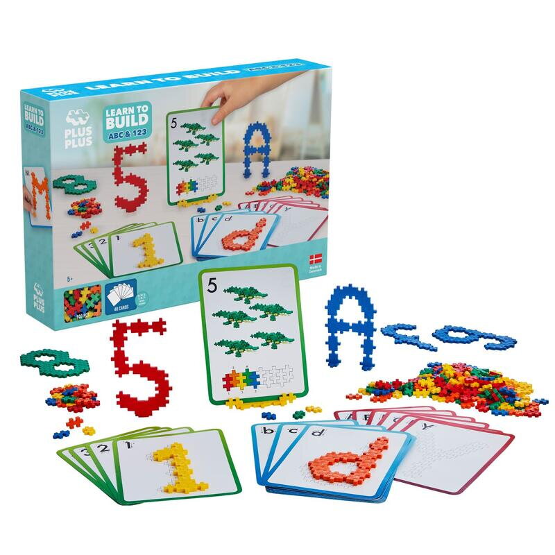 Plus-Plus Nauč sa svet ABC a 123.