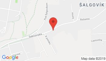 Google map: Sekčovská 19